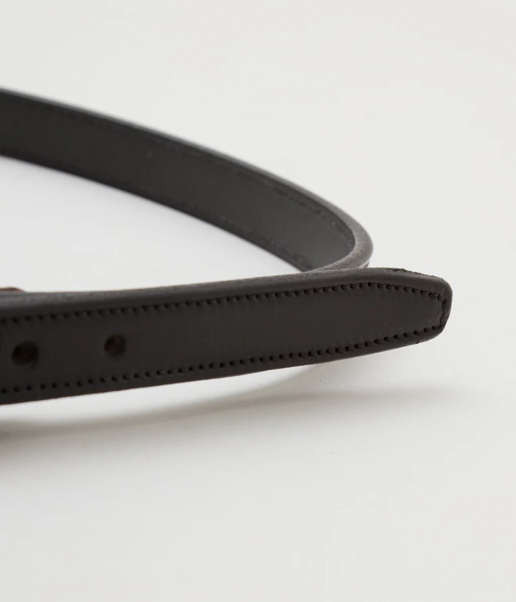 小物 TORY LEATHER 2347 BELT (BLACK/BRASS) 30 TORY LEATHER 2347 BELT (BLACK/BRASS) 30