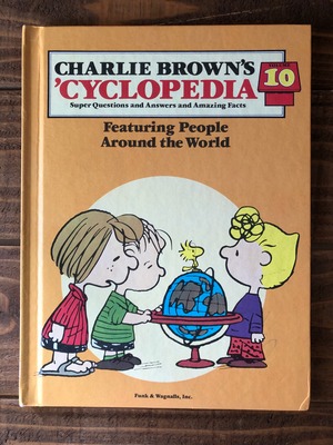 VINTAGE SNOOPY BOOK/チャーリーブラウン スヌーピー 百科事典 絵本 ビンテージ