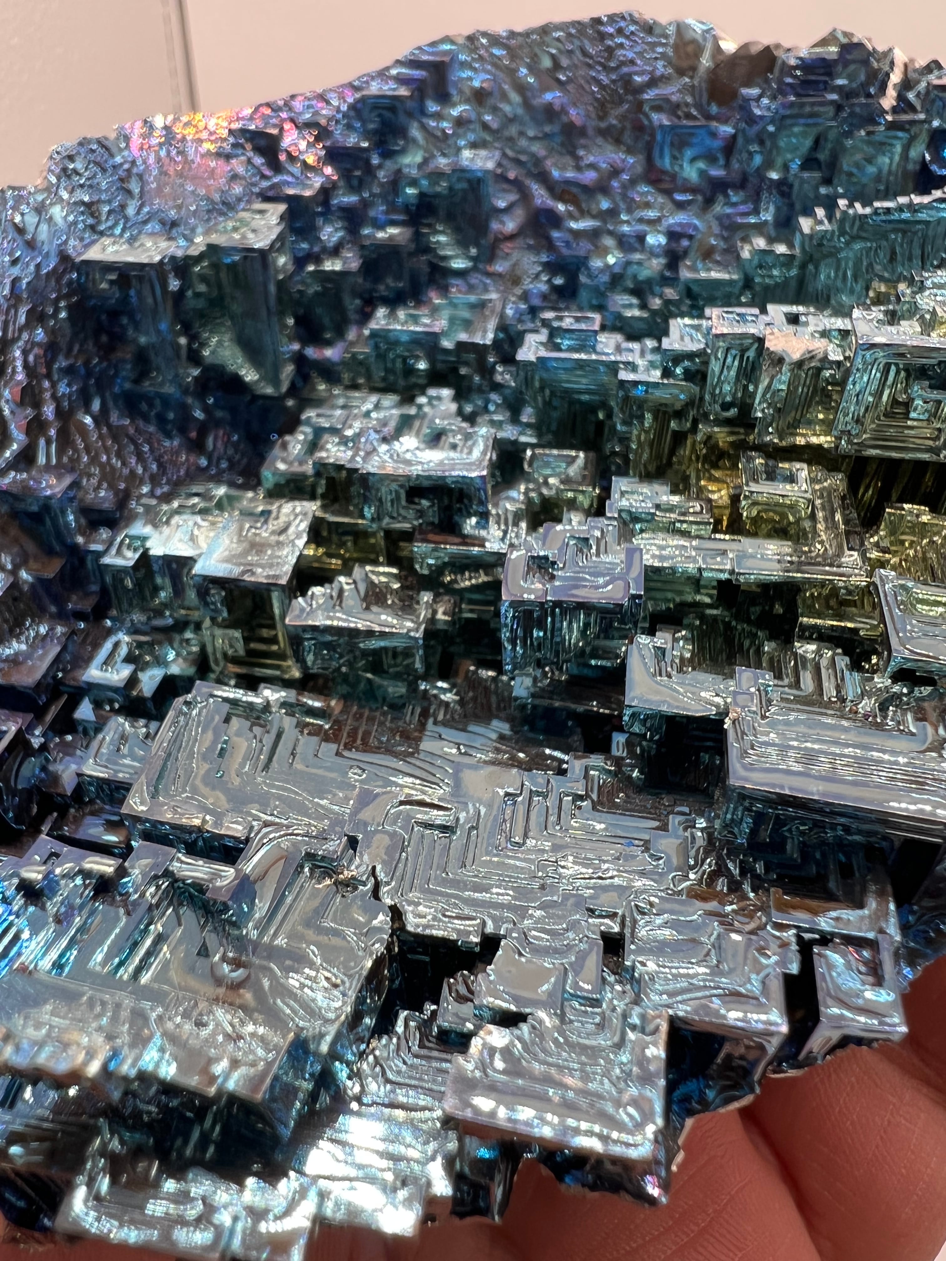 シャイニングゴールデン #ビスマス結晶【特大】146.0g＋126.4g＋193.2g