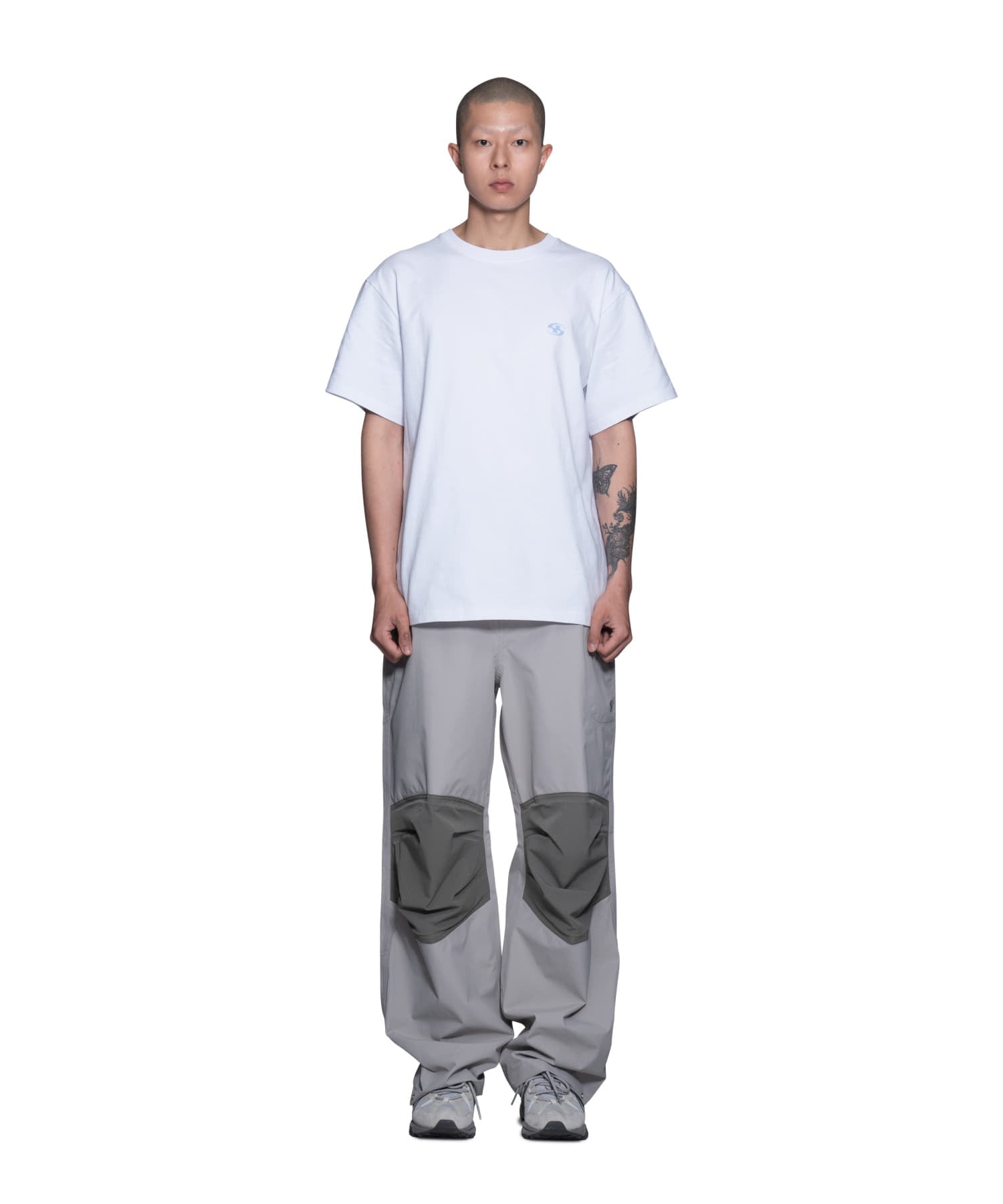 ウェア sansan SANSAN GEAR】 23FW PANELDED SWEAT PANTS BROWN (San San Gear/パンツ