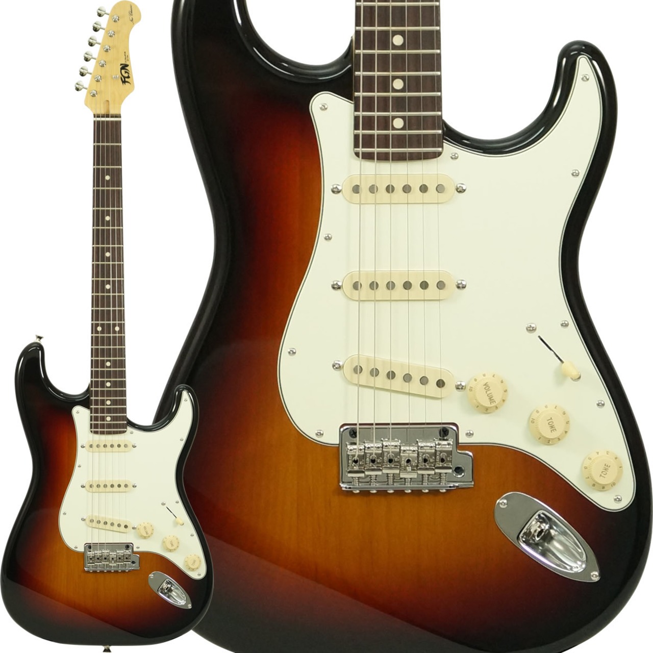 FGN / FUJIGEN Neo Classic NST100RAL (3TS/3Tone Sunburst) [本数限定特別価格]