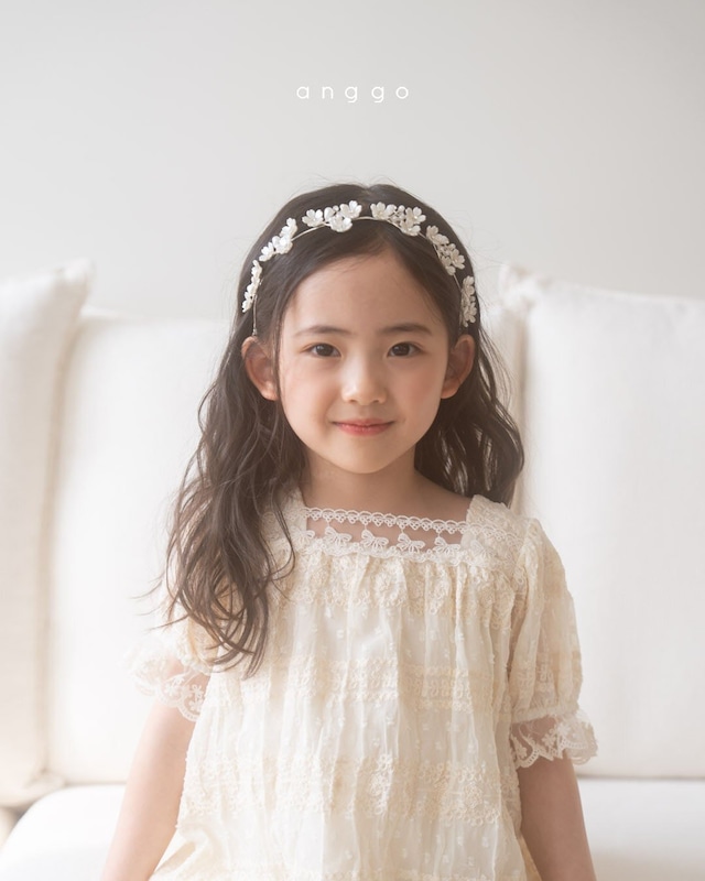 *即納* anggo いちごクリームワンピース