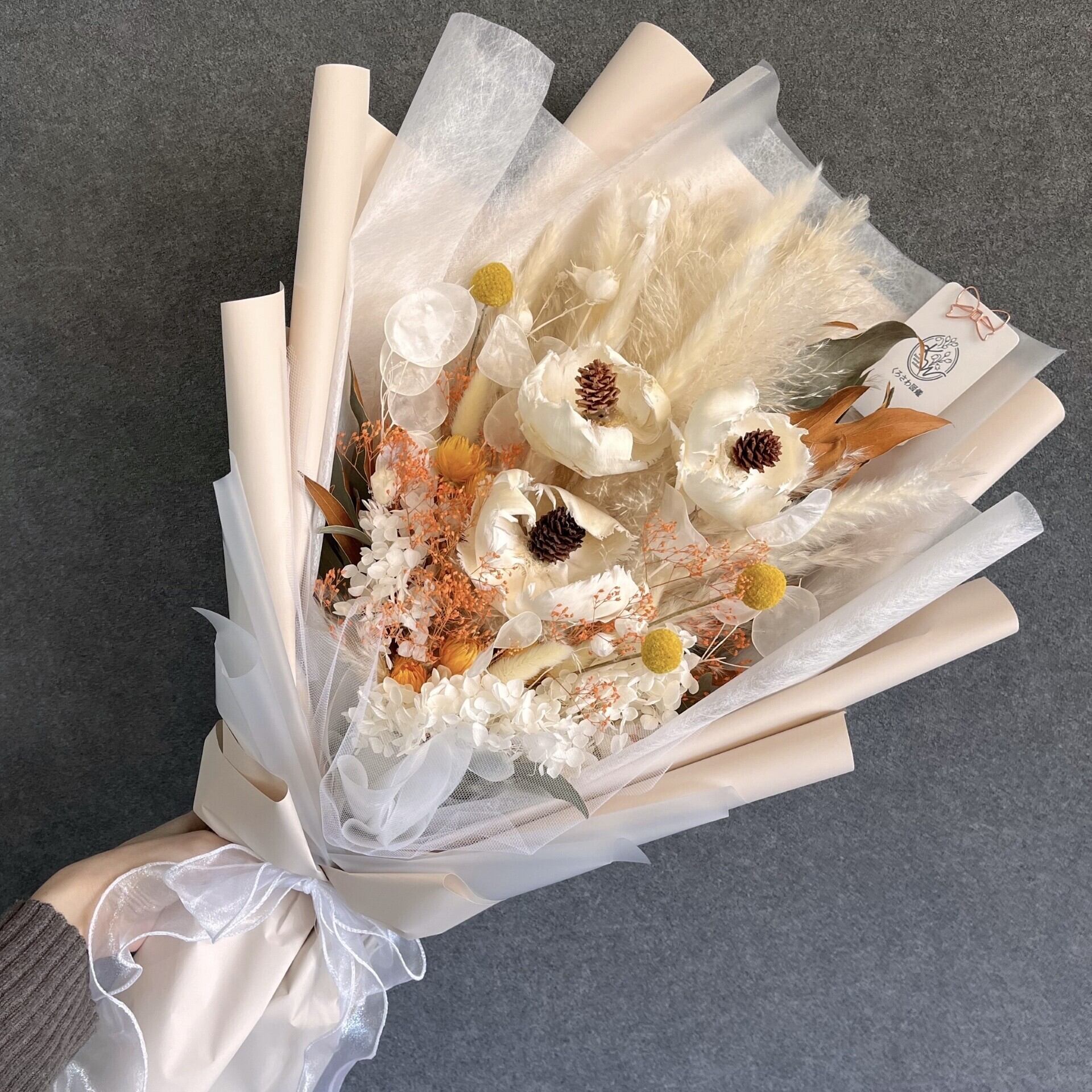 dried flower | くろさわ図鑑 | 花畑にある花屋 | bouquet 韓国ブーケ