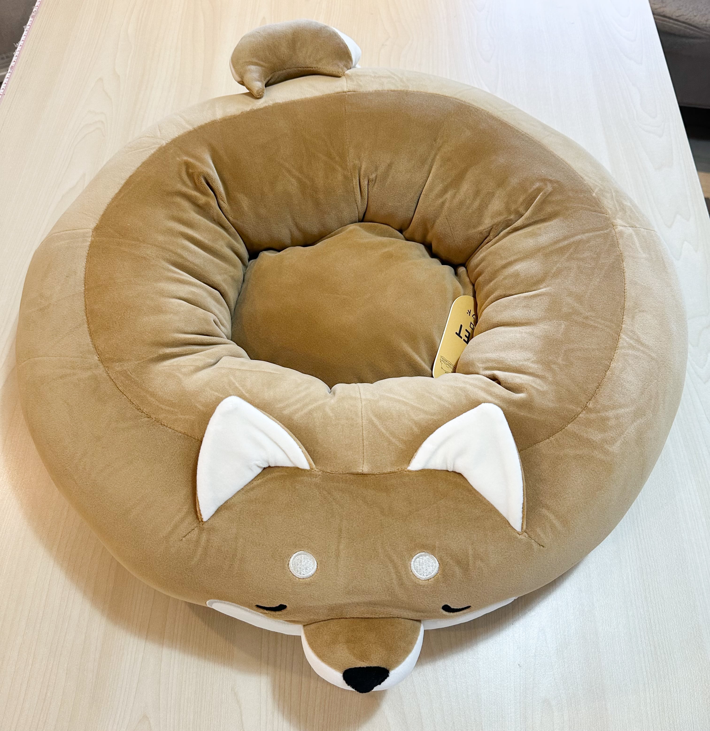 ペット用マシュマロラウンドベッド 柴犬 | わんこ雑貨の店 スマイルズ