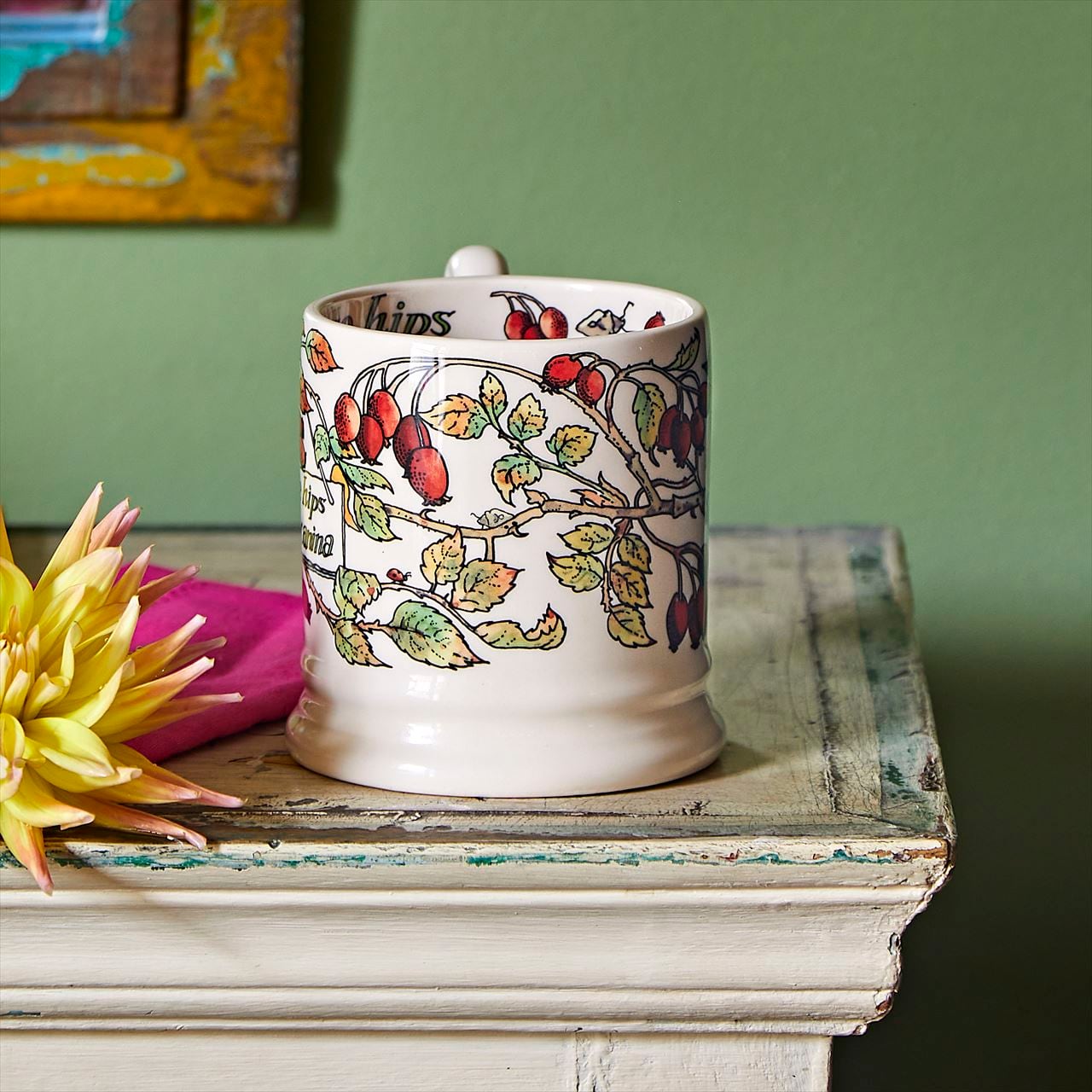 ローズヒップ＆ロビン・マグカップ | Shop UK Walker