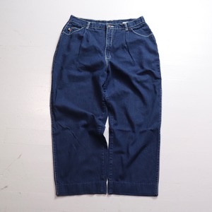 1990s “Bon jour” 5 Pockets  Jeans W34 C294