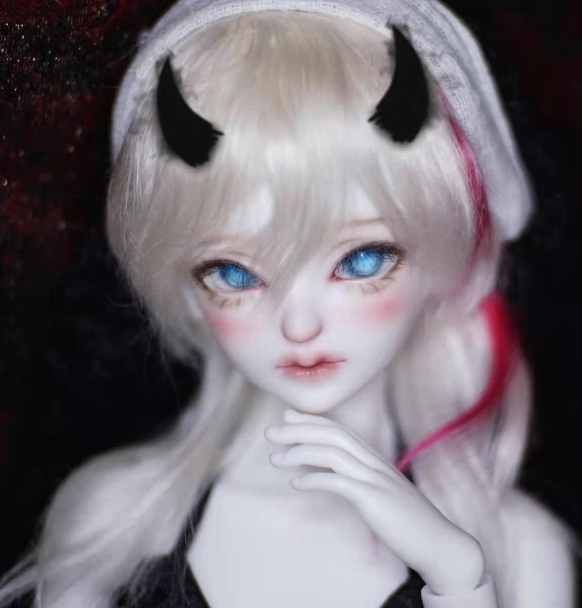 ヘッドのみ！ノーメイクボディなし！ BJD 1/4 MDD MSD KUMAKO