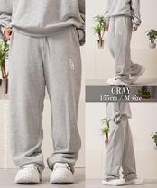 ◆LA ロゴ刺繍 スウェットパンツ◆  yo-22010