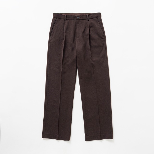 Straight slacks（BROWN）