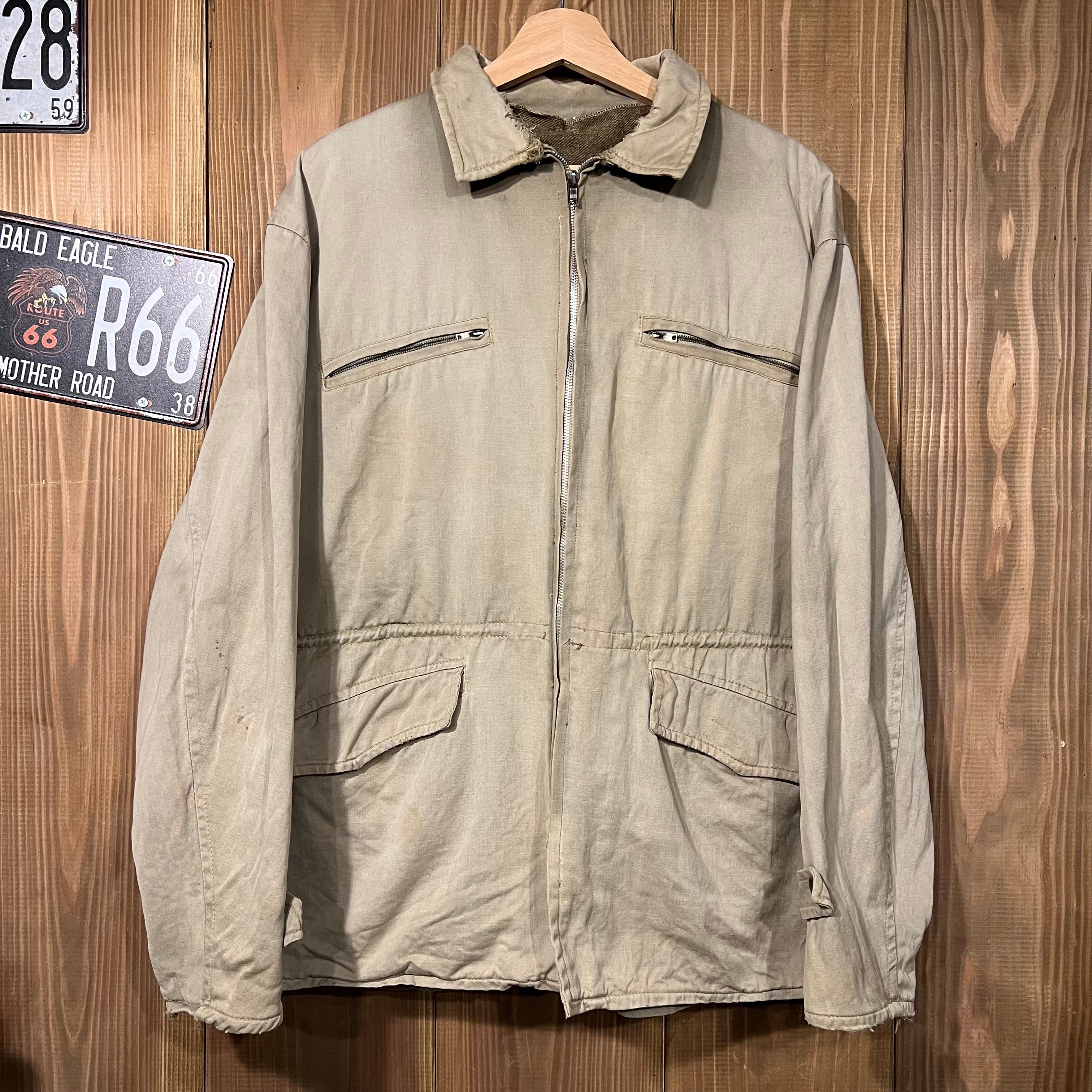 40s〜50s French Vintage Work Cotton Jacket フランスヴィンテージ