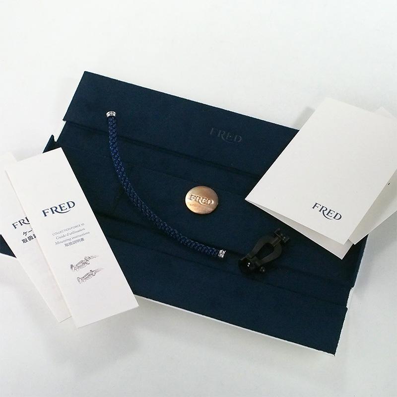 フレッド FRED フォース10 XL ブレスレット ブラックチタン ＃17