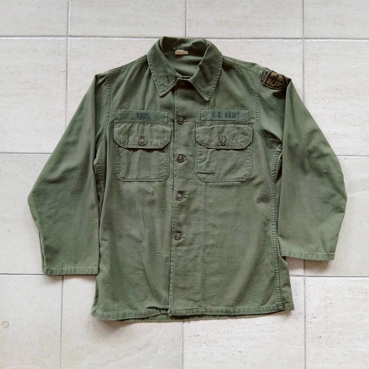 50s 米軍 USAF トロピカルジャケット 希少サイズ 36R ミリタリー