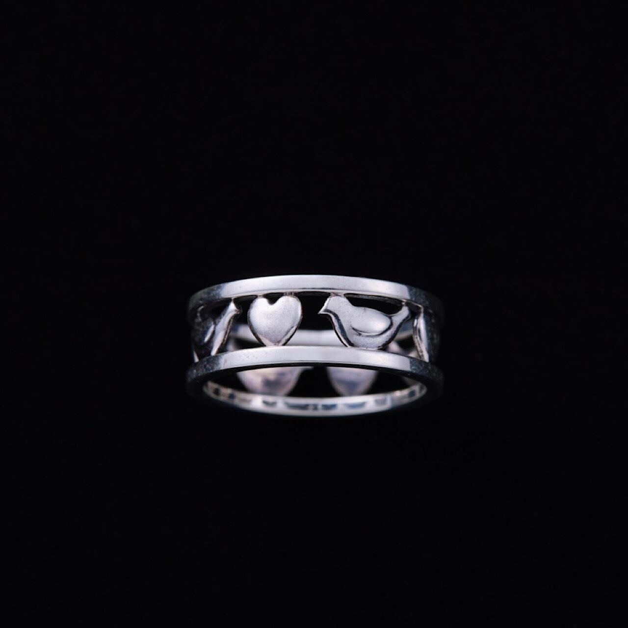 KAHIKO SILVER RING (LOVE & BIRD) | 【OFFICIAL】PORTER CLASSIC 