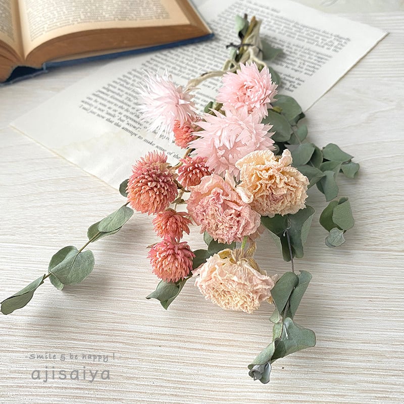 数量限定 】ドライフラワー花材セット ピンク ＜ドライフラワー