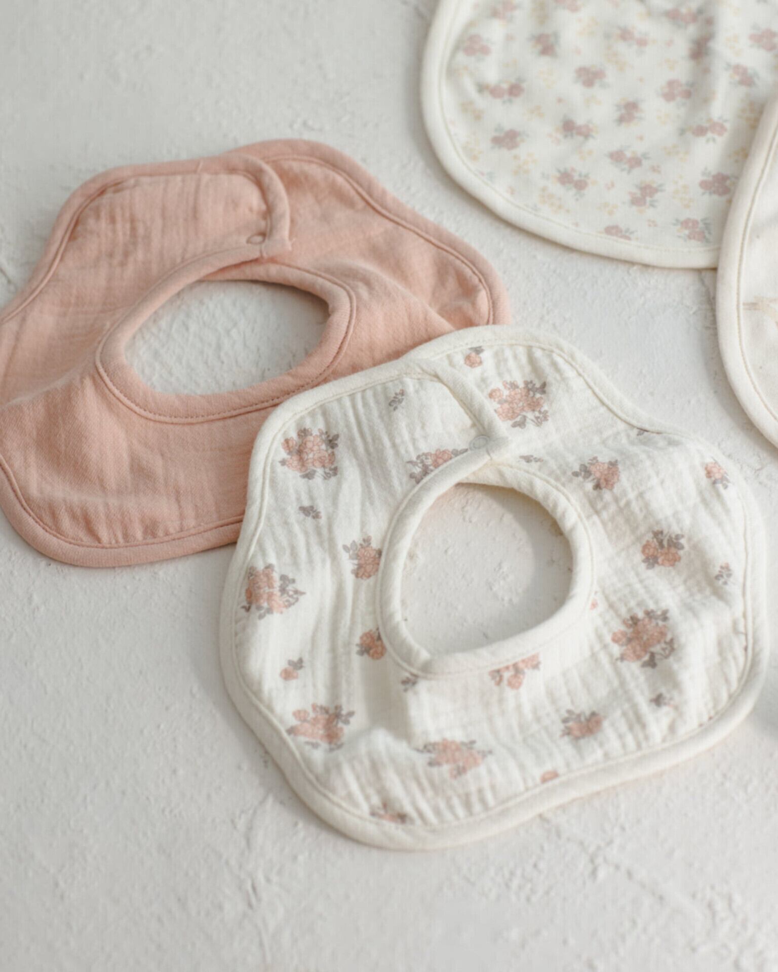 【QUINCY MAE】FLOWER BIB PACK / 2COLORS / QMA311