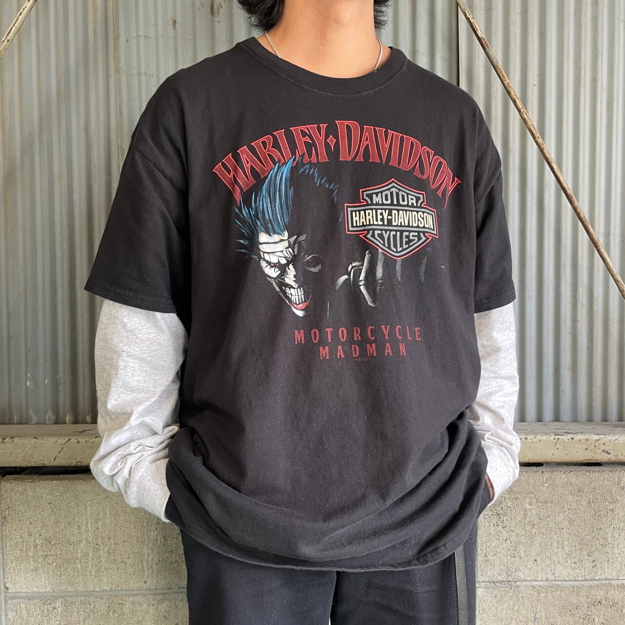 Harley-Davidson ハーレーダビッドソン 両面プリント Tシャツ ...