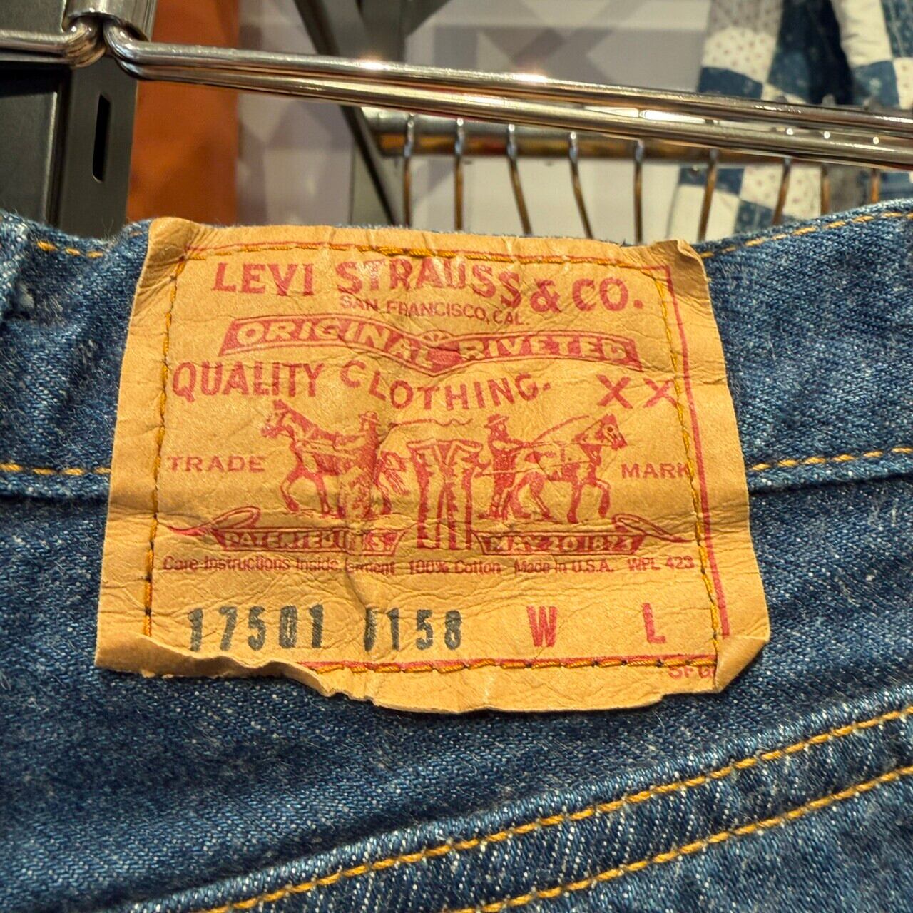 Ⓝ 1990s LEVI'S 17501 DENIM PANT USA | safarionline