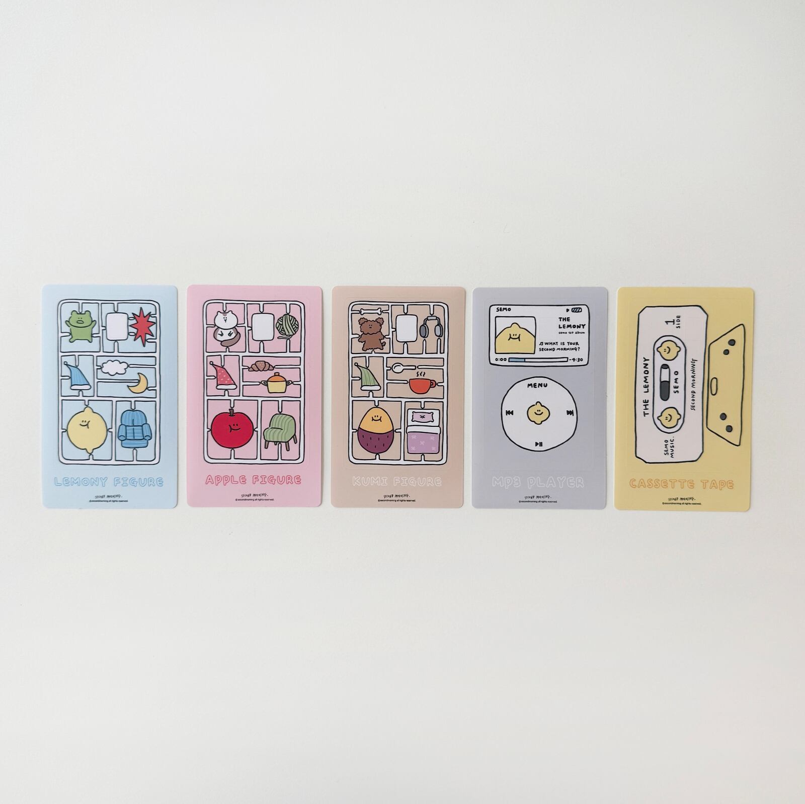 second morning] SEMO ICカード カバー ステッカー（全5種） | moim
