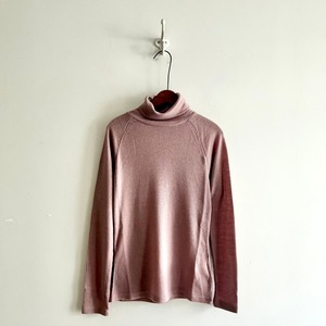 B91190　Wool Rib Turtle Tee