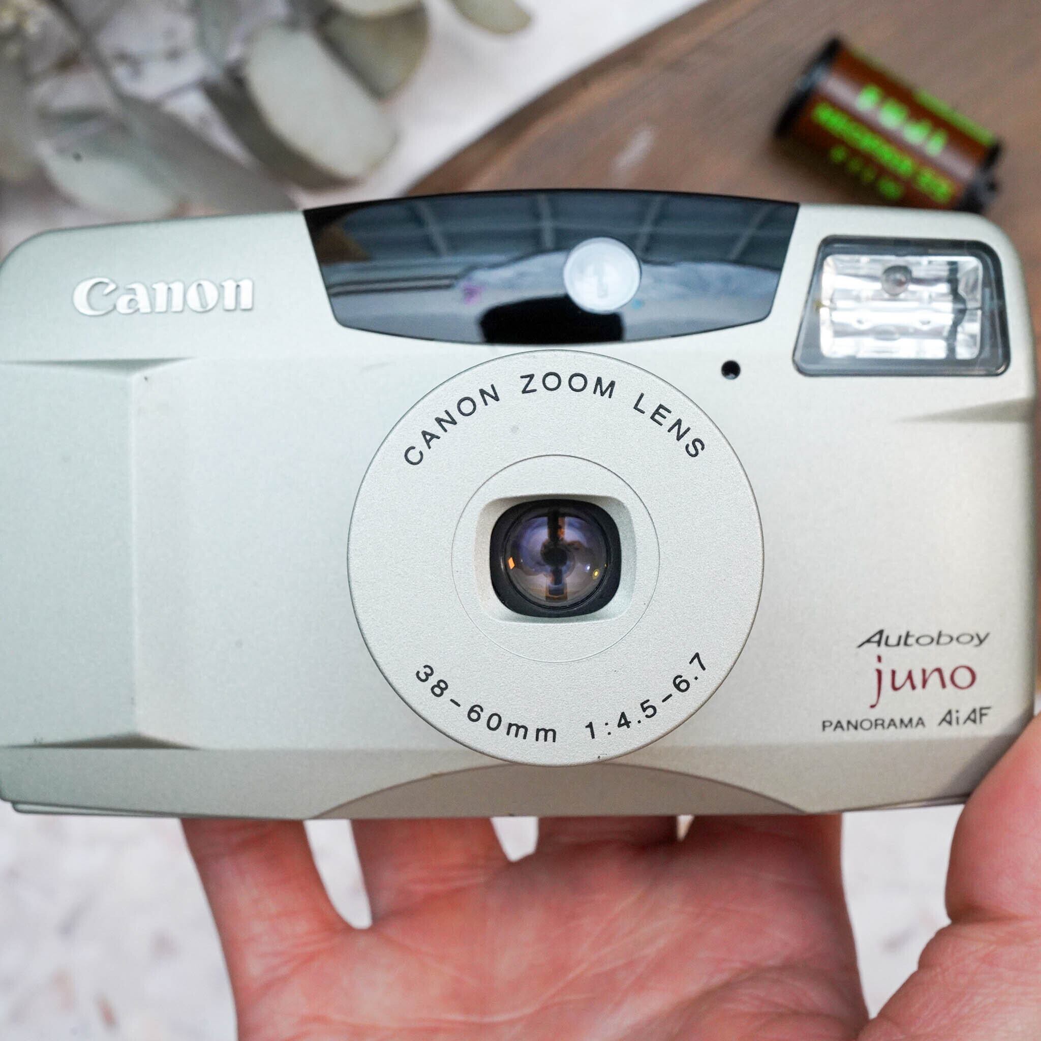 Canon】 AutoBoy JUNO 洗練されたコンパクトカメラ | Macha Cameras