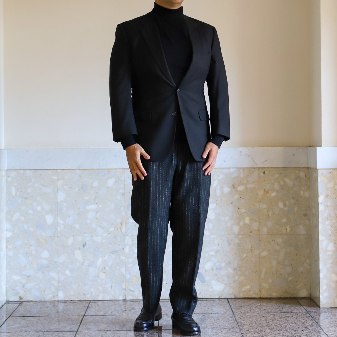 極美品】 BROOKS BROTHERS Made in USA special wool cashmere Gray