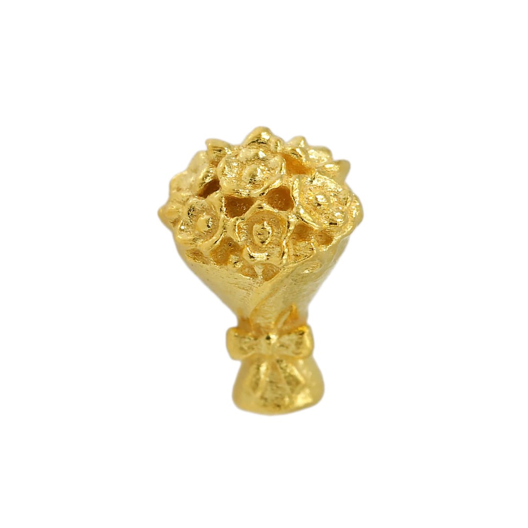 【超早割価格は1月末まで】純金ギフト 約1g 花束 No.2 指先サイズの芸術品 JUNGOLD