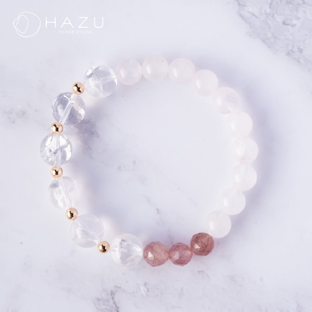 自分を愛するためのアイリスローズ［アイリスローズクォーツ／ローズ