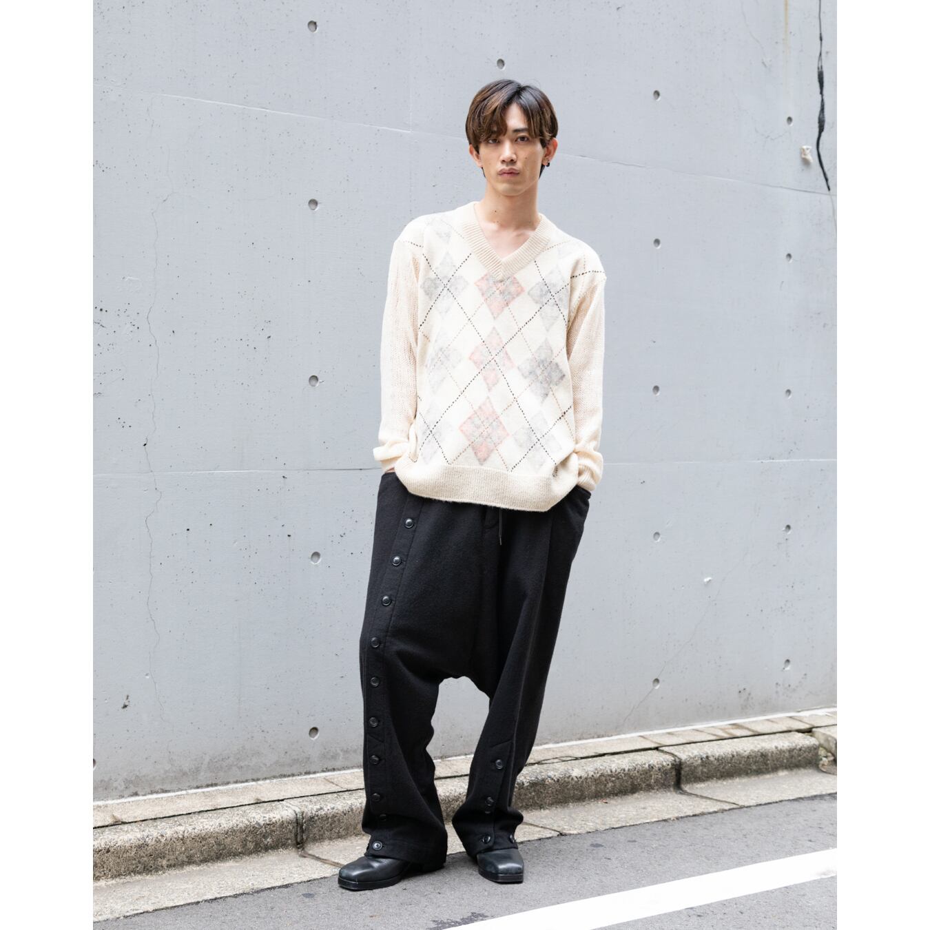 The Viridi-anne] (ザヴィリディアン) VI-3773-04 OBJECT DYE WOOL