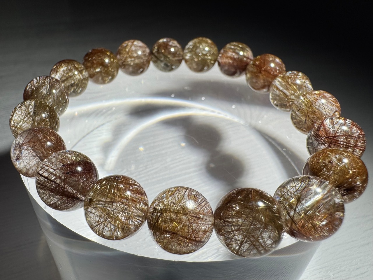 No.1525【SS】コーヒールチルクォーツブレスレット