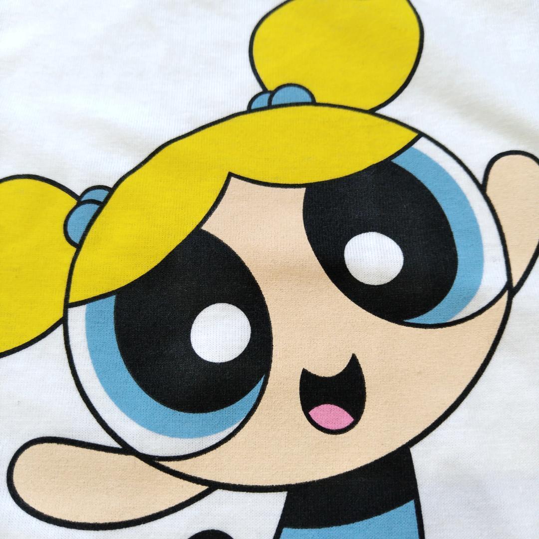 キャラ アニメtシャツ L 両面プリント アメリカアニメ【パワーパフ