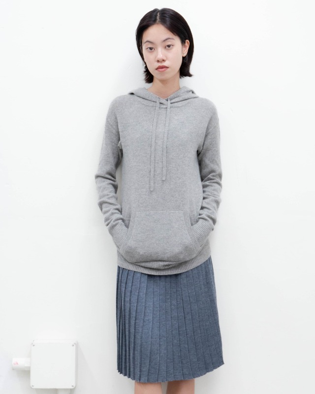 2000s J.CREW - cashmere knit hoodie