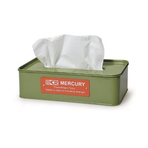 【Mercury】マーキュリー ブリキティッシュ ボックス ☆