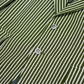 70's seersucker stripe tailored jacket