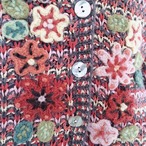 Floral Appliqué Cardigan