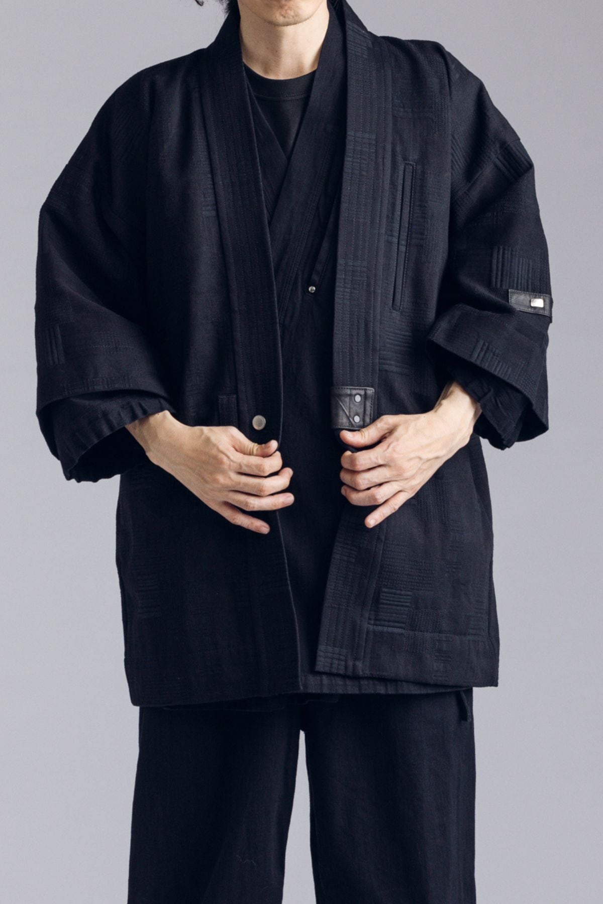 再入荷｜数量限定】刺子デニム半纏 / Sashiko Denim Hanten【岡山産