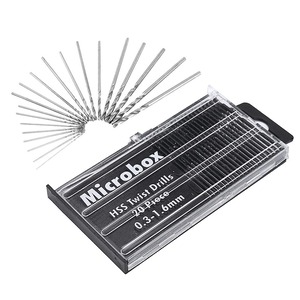 【在庫のみ】Bestgle極細マイクロドリル刃セット0.3~1.6mm 超硬ドリル 精密ドリル HSS 鋼 付け替え可能 付け替えドリル 20本組 PCB彫刻ドリル DIY 木工 穴あけ用 ミニルーター用ビットセット