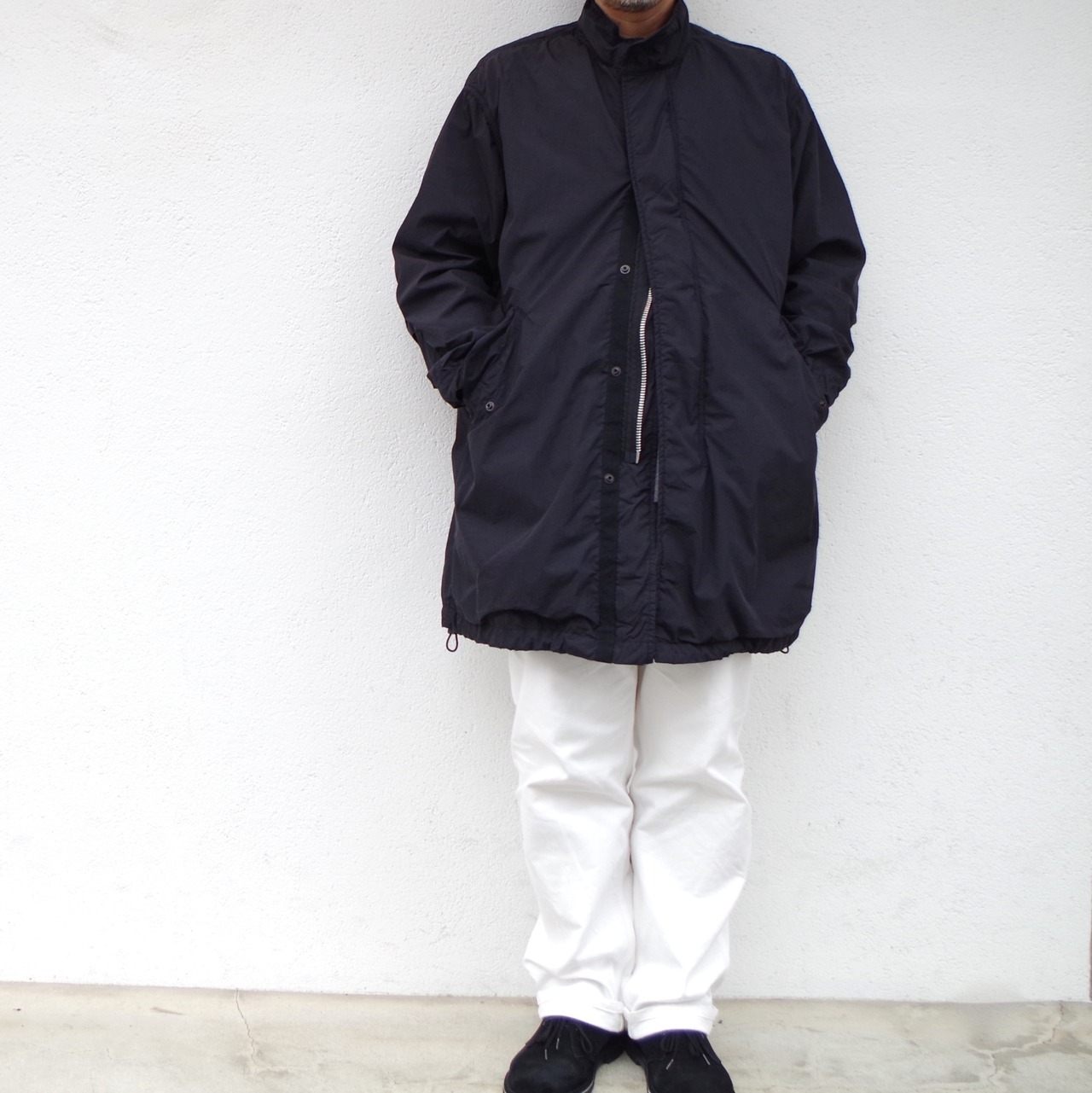 SAGE DE CRET Military Coat   D.Navy   再入荷