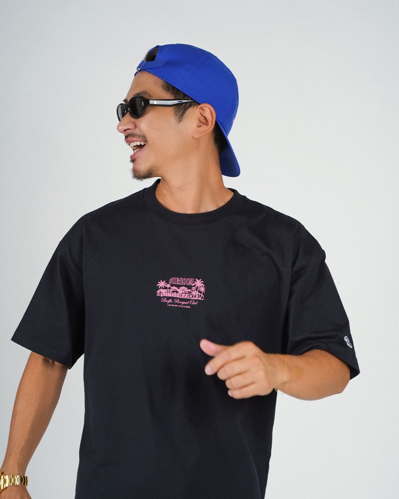 【#Re:room】BOUQUET CLUB HOUSE T-SHIRT［REC917］