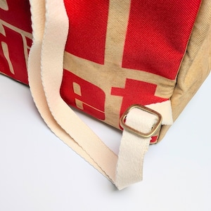 再入荷!【マクドナルド (McDonald) ロゴ】リュックタイプ*紙袋風〚アメリカン雑貨 アメトイ〛