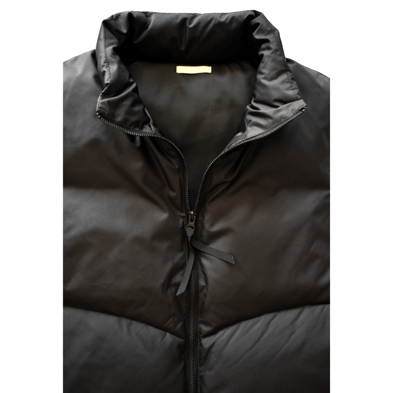 LAMOND / STAND DOWN VEST - スタンド ダウンベスト - BLACK - LM-O