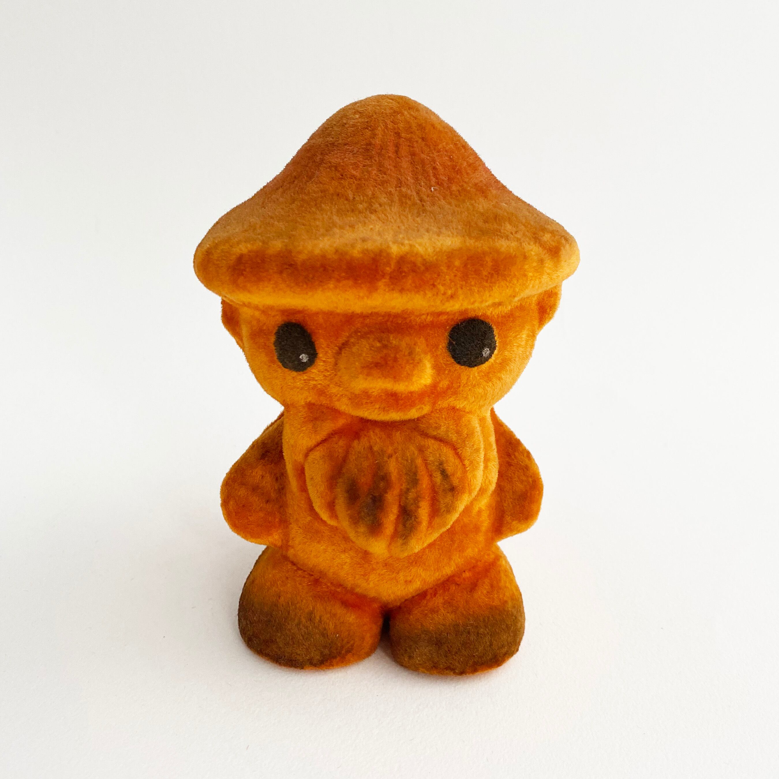 スポンジ人形（きのこおじさん/オレンジ）
