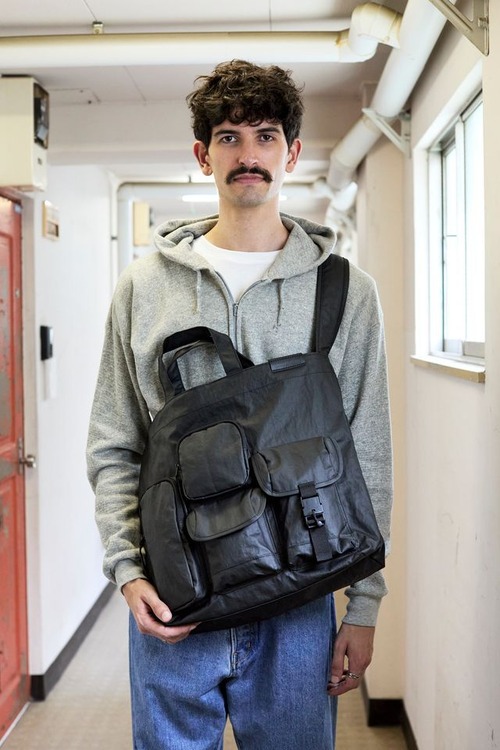 BAICYCLON by bagjack " MULTI POCKET 2WAY TOTE BAG (MEDIUM) "