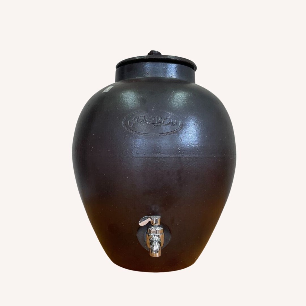 予約商品 素焼きの瓶 13リットル用(きららの石2.1kg付き)「きらら 