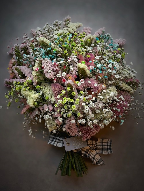 お花の絨毯スワッグ