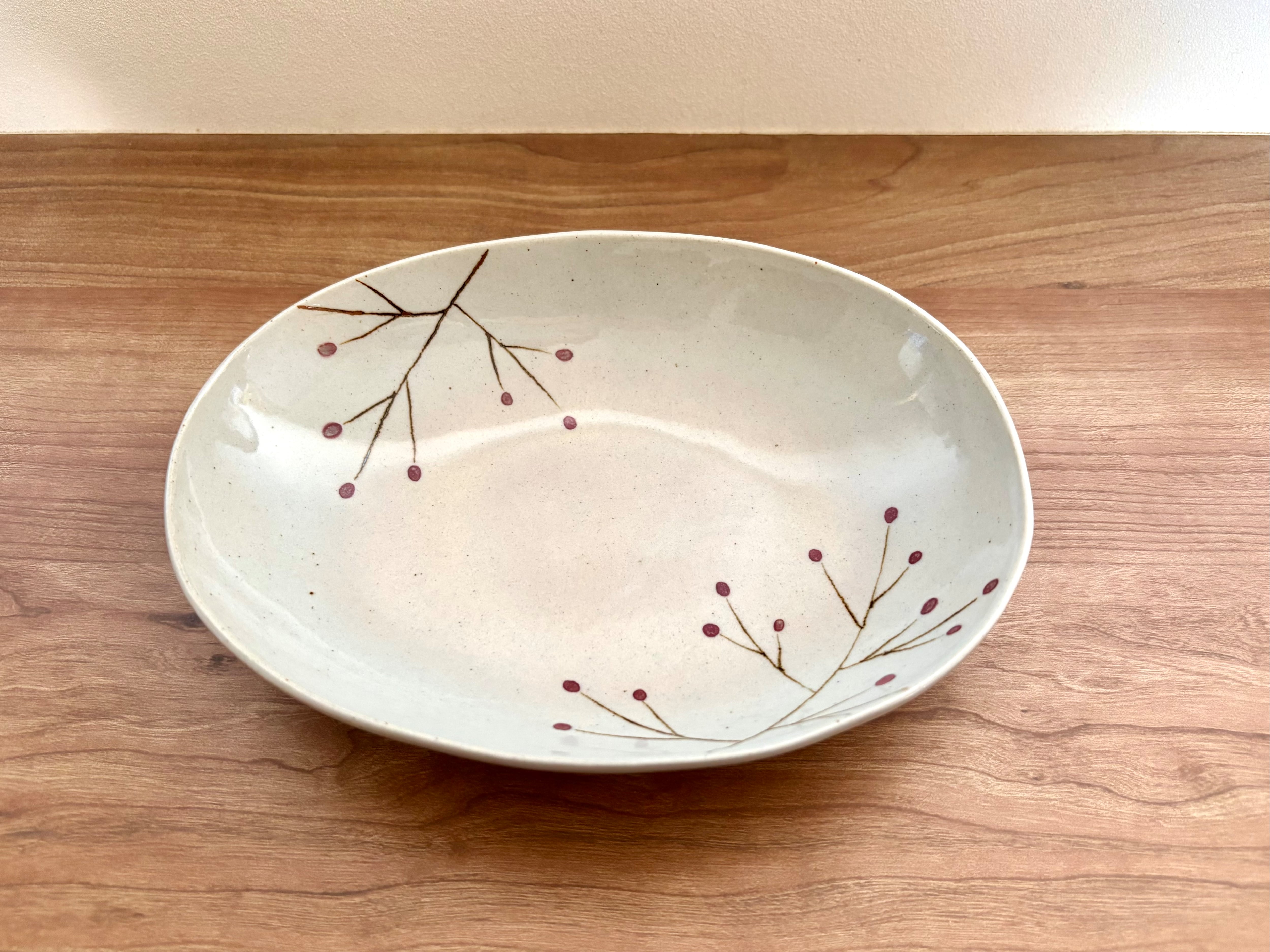 絵唐津 兎紋皿 兎の絵の唐津手皿(工藤真人) | 醉器 | うつわの店