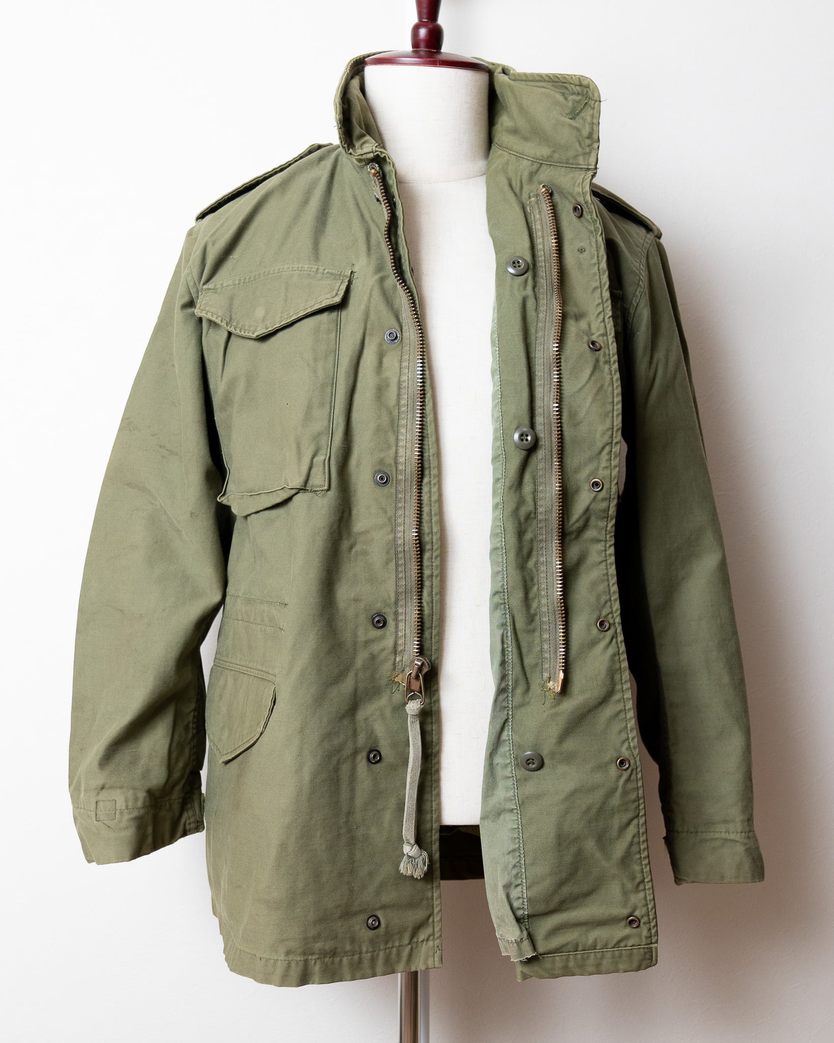 U.S.Army 80's M-65 Field Jacket 3rd Model OG-107 S-L 