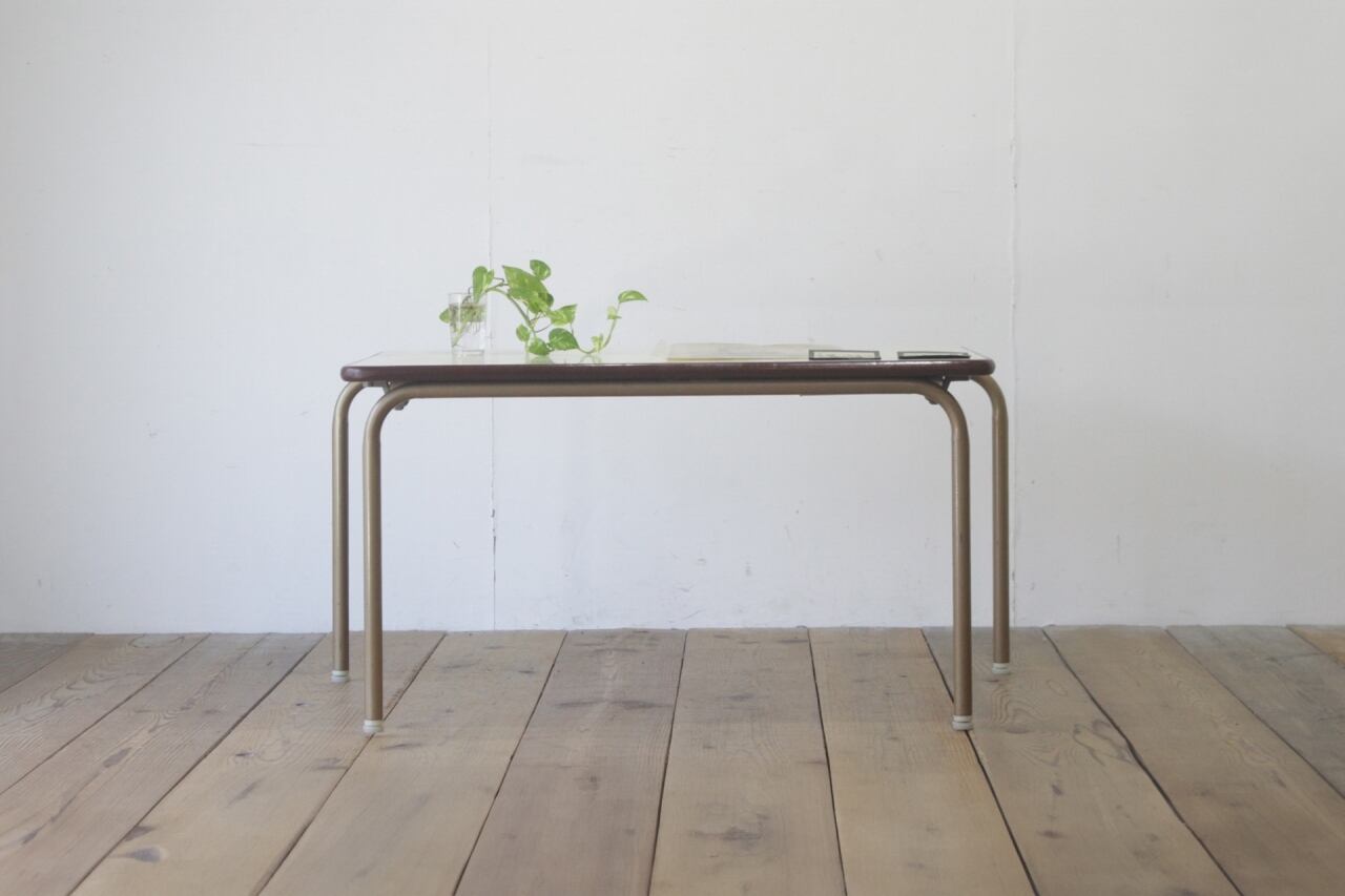 レトロ 幼稚園 センターテーブル ローテーブル 机 展示台 ディスプレイ  