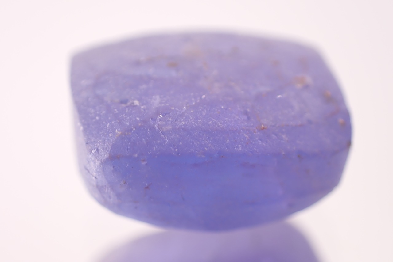 【研磨セット】未研磨タンザナイト　7.99ct　[D11‐65]