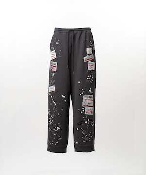 【26SS】Maison MIHARA YASUHIRO ミハラヤスヒロ /Embellished Sticker Sweat Pants