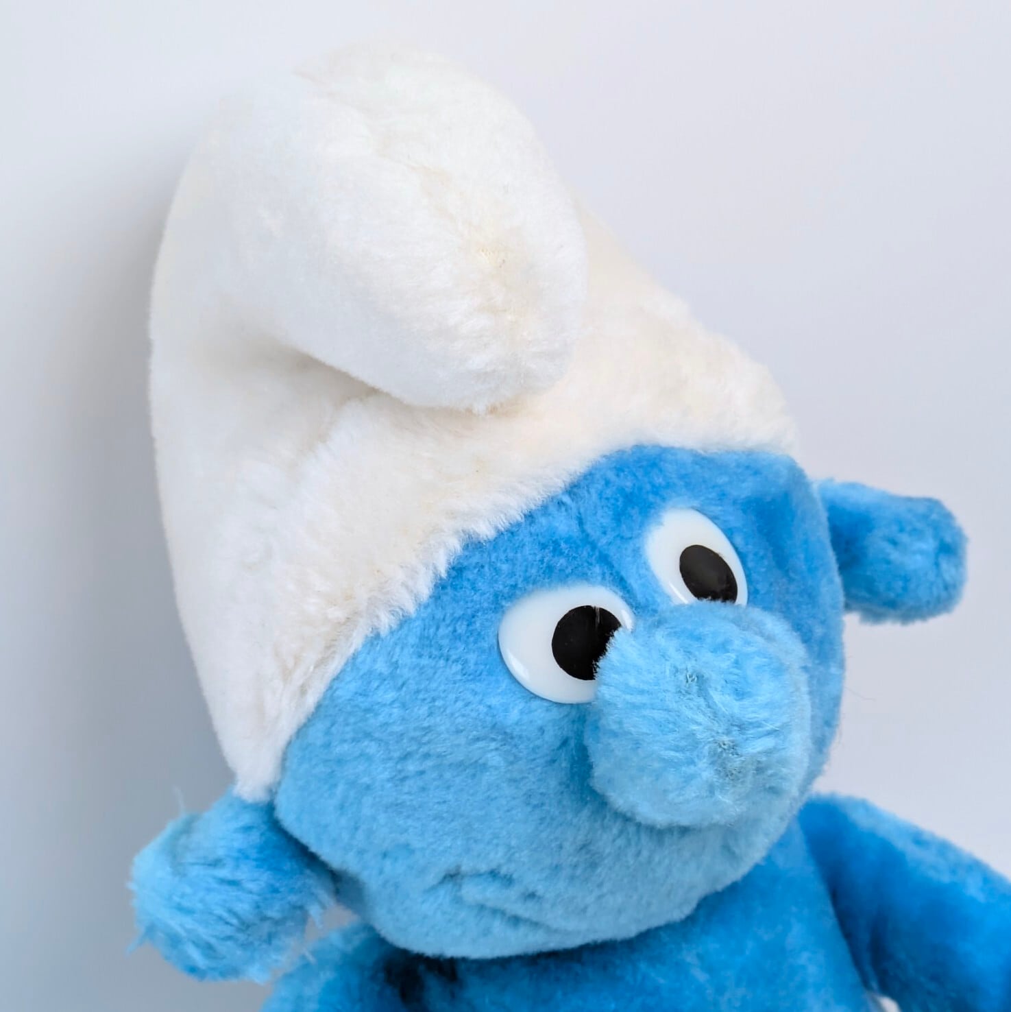 ☆ VINTAGE1981 ☆ 【 Smurf（スマーフ）】【A】 PLUSH TOY / プラッシュ / ぬいぐるみ / VINTAGE / ビンテージ 〚アメリカン雑貨 アメトイ〛